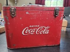 Vintage Coca Cola Airline Cooler 1950's All Original  picture