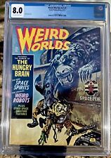 CGC 8.0 Weird Worlds Magazine v2 #1 Feb. 1971 Dick Ayers Bruck picture