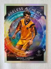 Michael Laudrup Barcelona 1993-94 Topps Merlin Soccer 2022 Ageless Alchemy UEFA picture