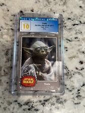 2017 Topps On Demand Star Wars: May The 4th Yoda /10 CGC 10 Pristine picture