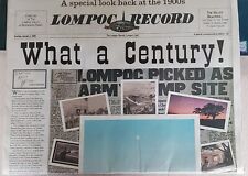 2000 January 2, Lompoc Record, WHAT A CENTURY, A Special Look back at the 1900's picture