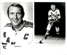 PF17 Original Photo BOB NEVIN 1963-71 NEW YORK RANGERS NHL HOCKEY RIGHT WING picture