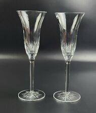 Vintage Fluted Champagne Giselle by WATERFORD CRYSTAL - NIB - Pair picture
