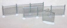 DEPT 56  VILLAGE CHAIN LINK FENCE WITH GATE HERITAGE SNOW VILLAGE 5234-5 picture