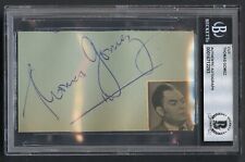 Thomas Gomez d1971 signed autograph auto 2x4 cut Actor: Key Largo BAS Slabbed picture