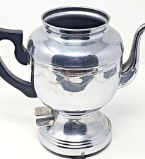 Chrome Farberware Electric Coffee Percolator No. 206 BASE ONLY FOR PARTS Vintage picture