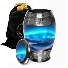 Aurora Borealis Urns for Human Ashes Large Cremation Urn Cremation Urns Adult picture