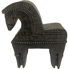Trojan Horse Troy Troia Decor Figurine Statue Brown BIG Resin?11.5