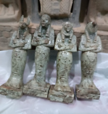 OWN THE RARE PIECES Of Sons of Horus Statues Ancient Egyptian Pharaonic Antiques picture