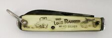The Lone Ranger Hi-Yo Silver Double Blade Pocket Knife. Camco, USA & TLR Inc. picture