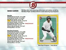 2020 Bowman Baseball - BASE CHROME - Pick Your Card - Complete Your Set  picture