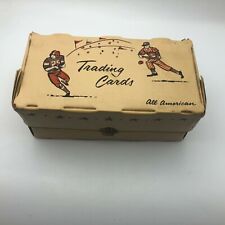 Sports Trading Card Case Holder Vinyl Baseball Football Scarce 1950s Vintage picture