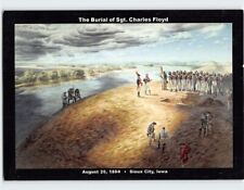 Postcard The Burial of Sgt. Charles Floyd Sioux City Iowa USA picture