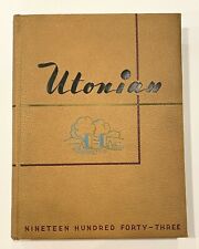 1943 University of Utah, Utonian, University Yearbook Annual, Salt Lake City picture