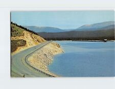 Postcard Silver Lake on Highway 10A near Anaconda Philipsburg Montana USA picture