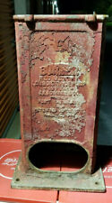 RARE Antique Bowser Red Sentry Long Distance Gas Pump Pedestal Stand  Base picture