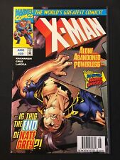 X Man 29 Newstand Variant KEY 1st app BUX and JAM NATE GREY V 1 Domino Magneto picture