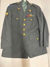 Vintage Army Uniform Jacket 38 S 8405-965-1614-Medic Pins picture