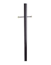 Design House 501817-BRZ Traditional Lamp Post with Plastic Cross Arm Black picture