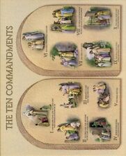Catholic print picture  -  TEN COMMANDMENTS  -   8