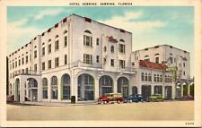  Postcard SEBRING Florida/FL Hotel Sebring 1940's picture