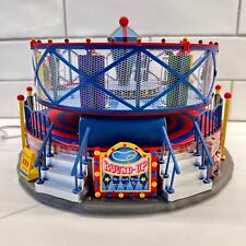Lemax Round Up Holiday Village Carnival Midway Ride Animated Lights Sound #24483 picture