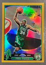 PAUL PIERCE 2003-04 TOPPS CHROME GOLD REFRACTOR 65/99 picture