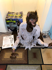 Halloween prop The Howler Wolf Animated Halloween Prop Animatronic. AS IS. picture