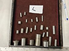 MACHINIST GrnCbE LATHE TOOL MILL Machinist Lot of Drill Bushings Lot L picture