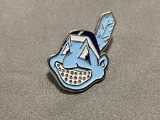 Cleveland Indians baby blue Chief Wahoo Icy Grill Limited Edition silver Hat Pin picture