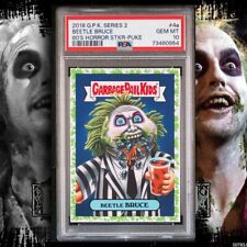 PSA 10 2018 Garbage Pail Kids Oh the Horror-ible BEETLE BRUCE PUKE Beetlejuice picture