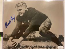 Gerald Ford signed 8x10 Michigan photo JSA picture