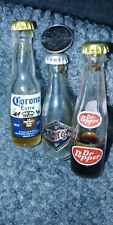 Miniature Bottles, Corona, Pepsi-cola, Dr. Pepper picture