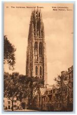 c1910's Yale University Harkness Memorial Tower New Haven Connecticut Postcard picture
