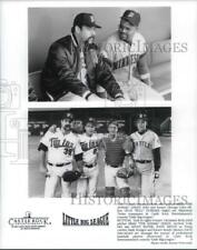1994 Press Photo Brad Lesley and Leon Durham in Little Big League - orp01811 picture