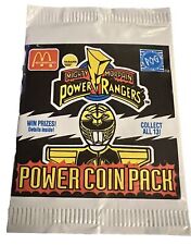 ~1994 SABAN /  MCDONALD'S MIGHTY MORPHIN POWER RANGERS POWER COIN PACK POG~ picture