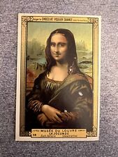 1880’s Poulain MONA LISA LEONARDO DA VINCI RC Rookie Card (T206 Honus Wagner) picture