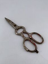 Foremost Vintage Scissors Drop Forged Steel Working Made In Italy picture