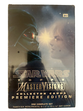 1995 Topps STAR WARS Master Visions Collector Art Cards Premiere Edition Sealed picture