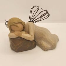 2004 Hand Painted WILLOW TREE Dreaming Angel Figurine #26151 SUSAN LORDI picture
