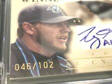 RARE Roy Halladay Autographed Card w/ Cy Young inscription, 2004 Fleer, 046/102 picture