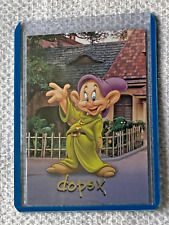 2001 Walt Disney World Signature Series I Card NM Dopey #20 Gold Parallel picture