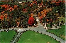 Attleboro MA-Massachusetts, Panoramic View, Shrine, Vintage Postcard picture