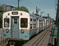 1965 CHICAGO TRANSIT Commuter Railroad PHOTO Ravenswood Station picture