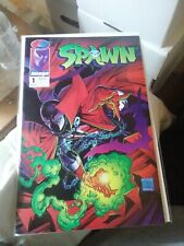 Spawn #1, 1st Print, 1st Malbolgia, Sam & Twitch, Todd McFarlane, Poster Incl.  picture