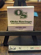 Vintage Universal Match Corp. Matchbook (Cleveland) Ohio Savings & Loan-Fostoria picture