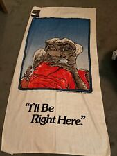 Vintage E.T 1982 Beach Towel With Tags Gimbels  picture