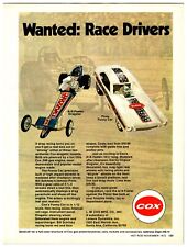 Original 1972 Cox Super Funnies Toy Cars - Print Advertisement (8x11) *Vintage* picture