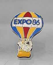 Hat Lapel Brooch Pin Hot Air Balloon Expo 1986 picture