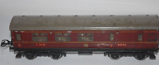 HORNBY SERIES O GAUGE No 2 CORRIDOR COMPOSITE COACH IN LMS RED LIVERY picture